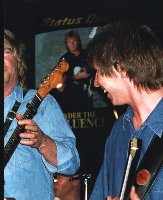 Rhino and Rick share a joke